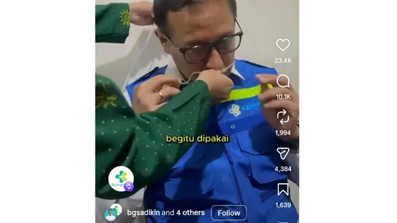 Alasan Menkes Pakai Selang Oksigen Saat di Palangka Raya