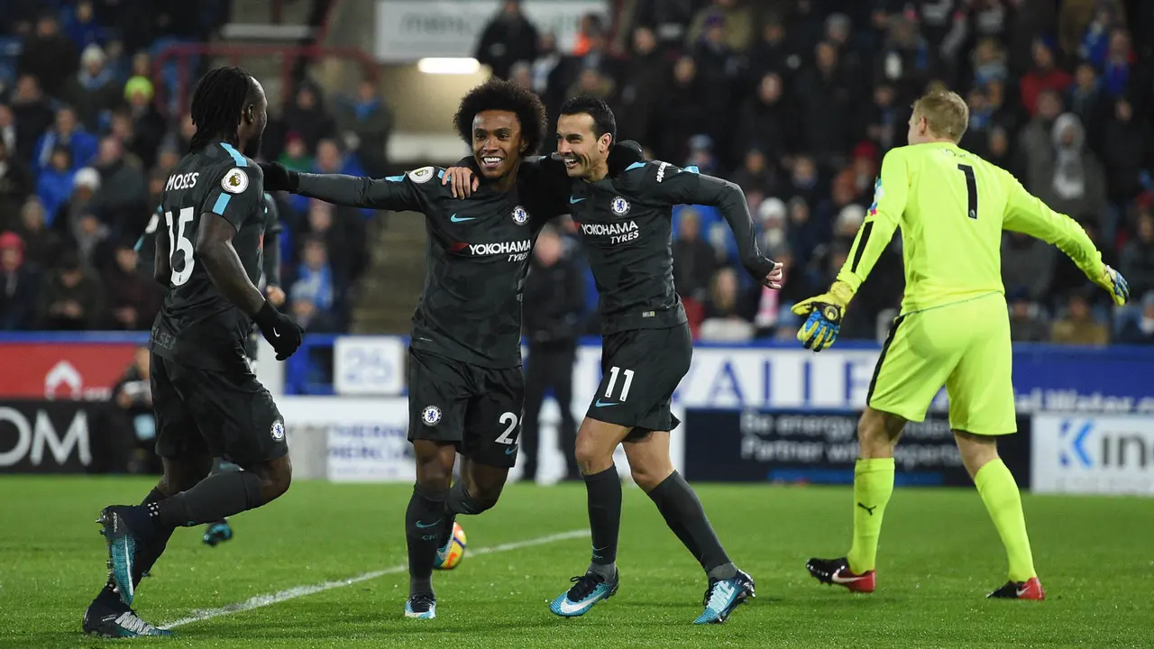 FOTO: Bungkam Huddersfield, Chelsea Pepet Manchester United