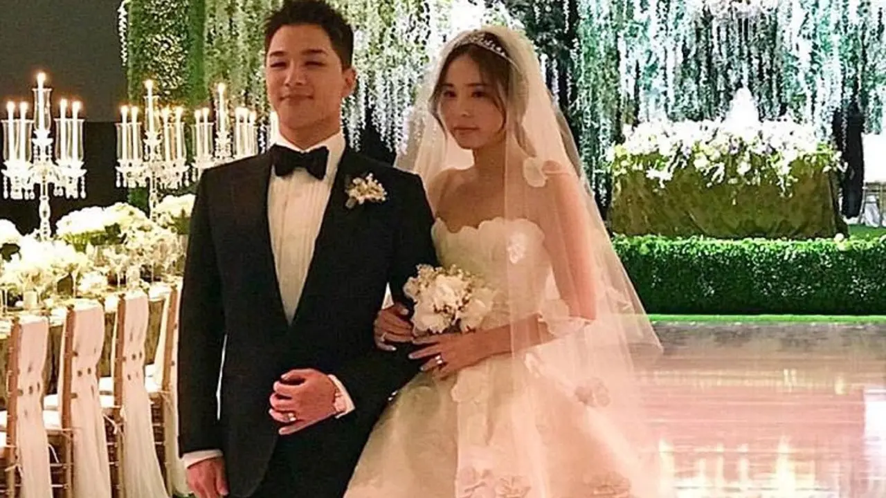 Taeyang dan Min Hyo Rin