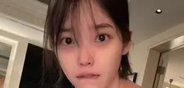 IU natural beauty. (instagram.com/dlwlrma)