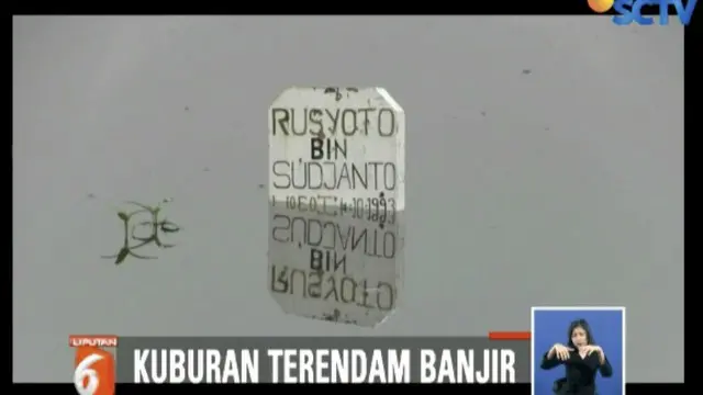 Ribuan TPU di Cilincing Terendam Banjir Usai Diguyur Hujan Deras