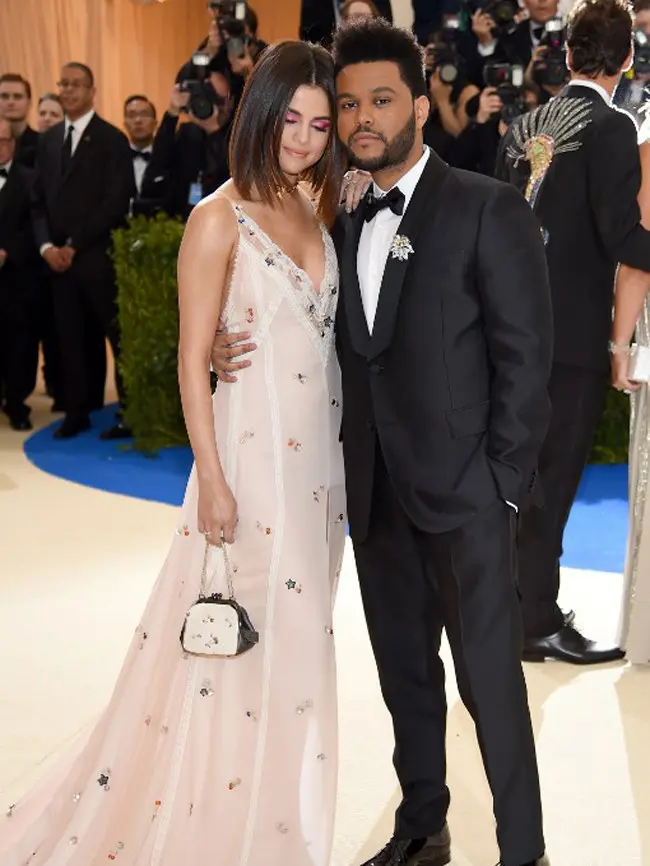 Selena Gomez dan The Weeknd. (AFP/Bintang.com)