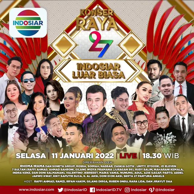Perayaan HUT 27 Indosiar