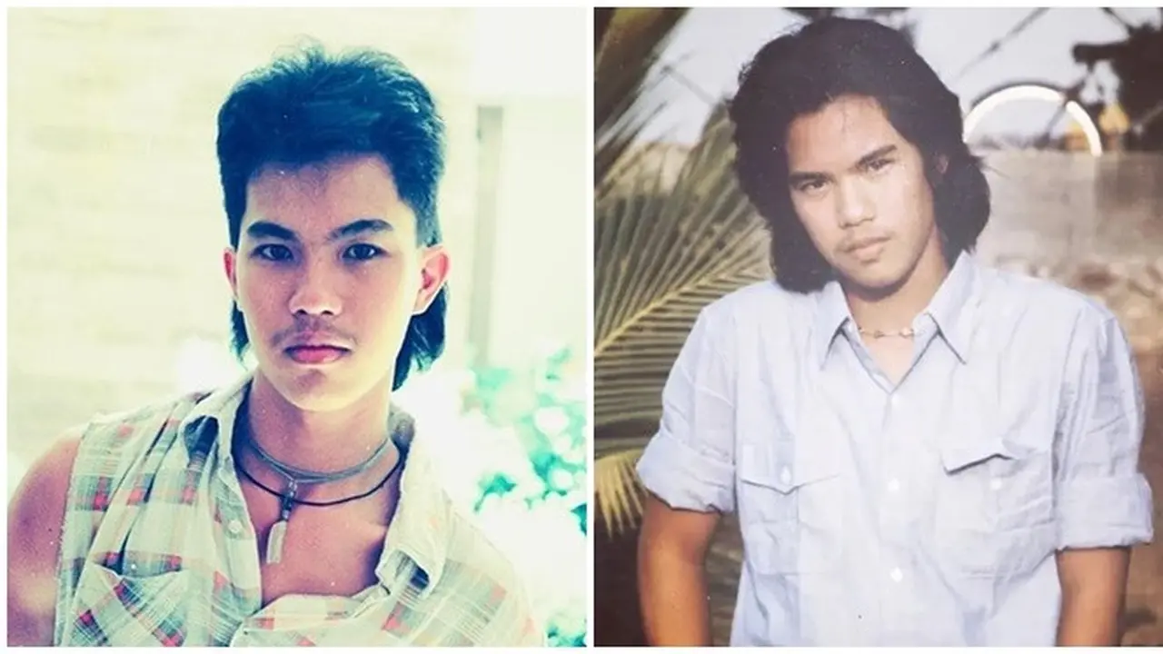 6 Foto Masa Muda Ahmad Dhani Rambut Mullet Hingga Gondrong, Mulan Jameela: Ganteng Sekarang