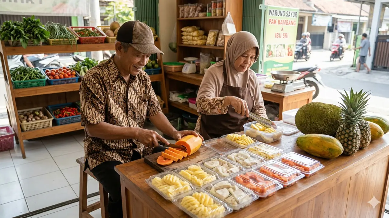Ide Warung Sayur untuk Pensiunan Usia 60+