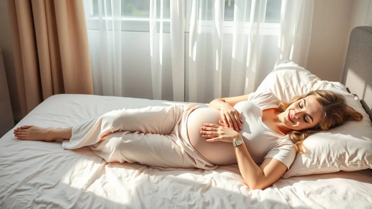 posisi tidur penyebab keguguran
