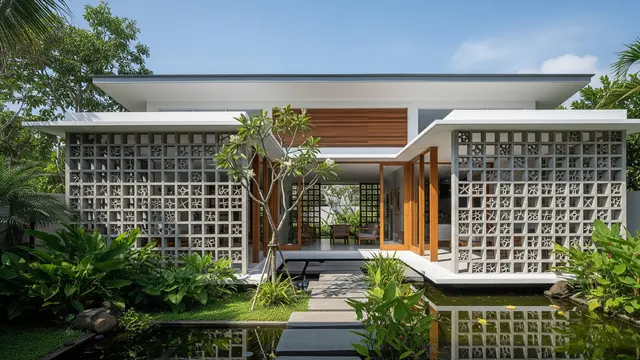 Desain Rumah Minimalis yang Tetap Terang Tanpa Lampu Siang Hari/Gemini AI