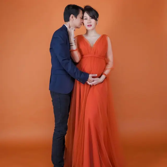 Dituding Jadi Pelakor, Ini 6 Gaya Maternity Shoot Rizuka Amor