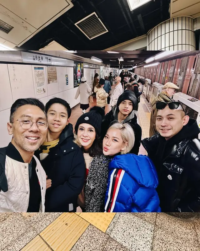 6 Gaya liburan Bunga Citra Lestari di Jepang, gantungan tasnya bikin salfok penggemar 