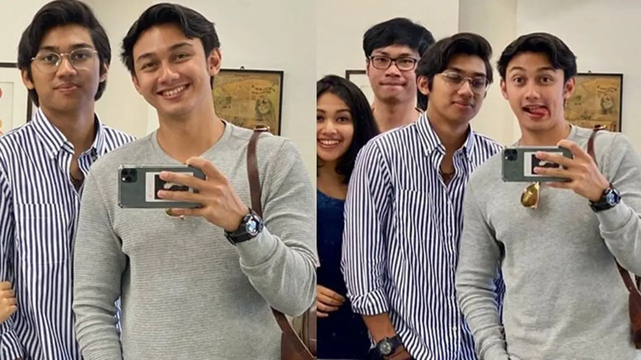 Bak Saudara Kembar, Ini 6 Potret Kebersamaan Caesar Hito dan Adiknya
