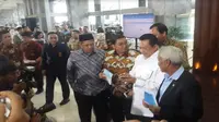 Pimpinan DPR lapor SPT pada Kamis (8/3/2018) (Liputan6.com/Pebrianto W)
