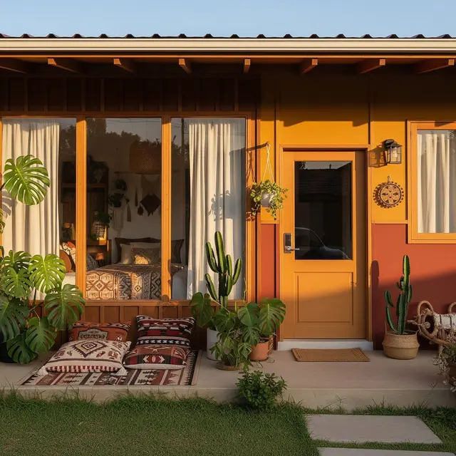Rumah Sederhana Cozy dengan Nuansa Earth Tone yang Calming