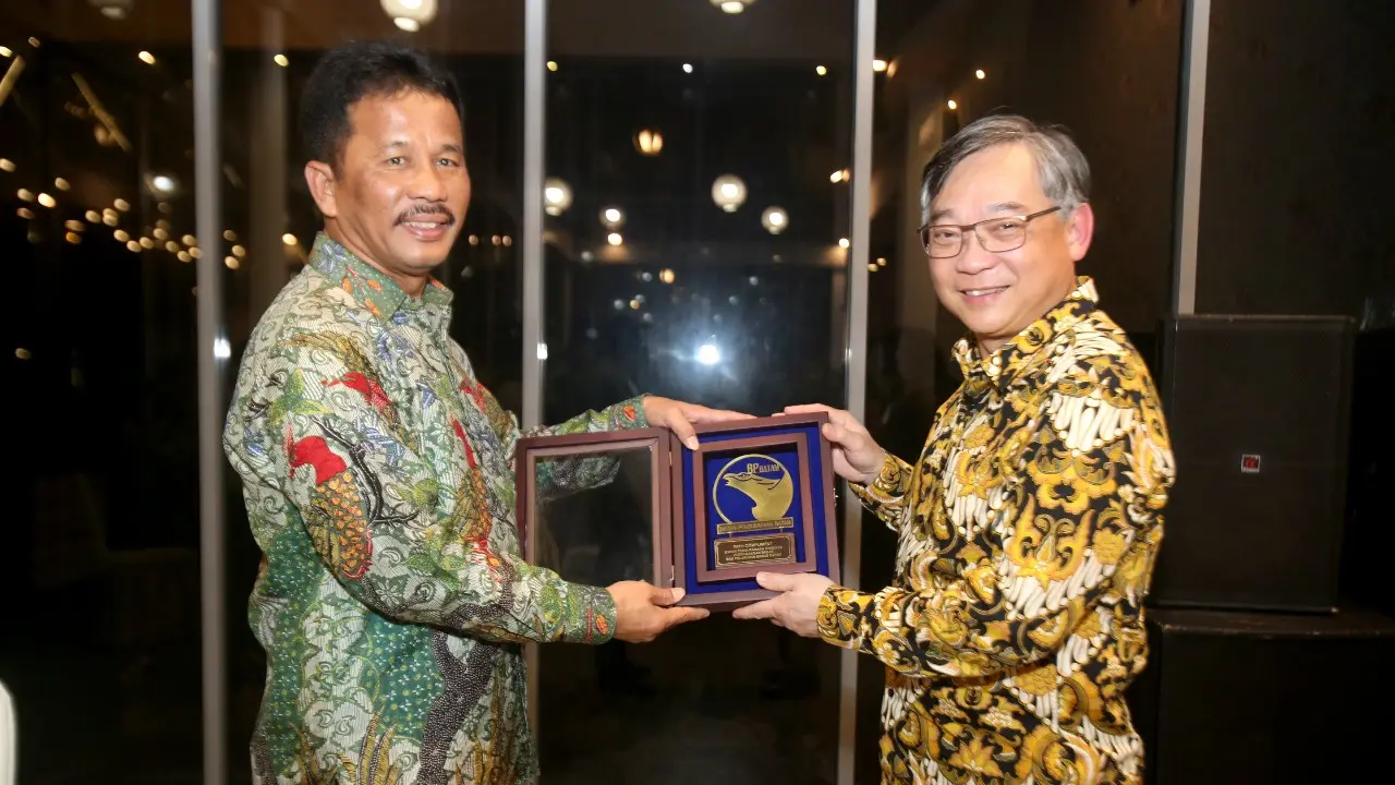Perbincangan Kepala BP Batam dengan Menteri Perdagangan dan Industri Singapura di Harbour Bay