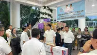 Wamendagri Akhmad Wiyagus Apresiasi Penanganan Banjir Bandang Sitaro