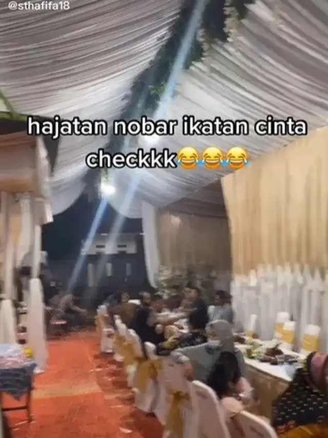 hajatan gelar nobar sinetron