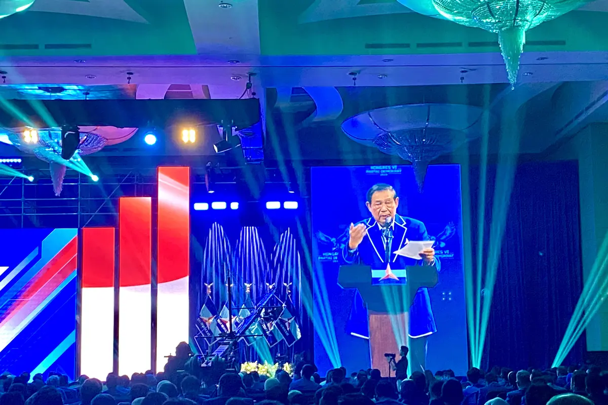 SBY meminta Demokrat memastikan Danantara benar-benar untuk kepentingan rakyat.