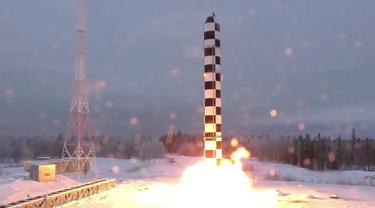 Serangkaian Senjata Nuklir Terbaru Rusia Diuji Coba