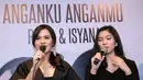 Ditengah-tengah kesibukannya kedua penyanyi Raisa dan Isyana menggarap proyek duet. Kamis, (30/3/2017) keduanya resmi merilis single terbarunya.  Proyek ini juga digarap secara diam-diam demi kejutan pada para penggemar keduanya.(Adrian Putra/Bintang.com)