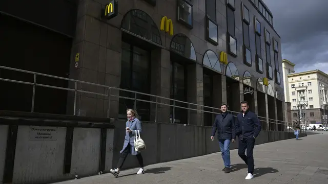 McDonald's Bakal Keluar Moskow Usai 32 Tahun Operasional
