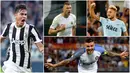 Berikut ini deretan top scorer Serie A Italia 2017/2018 hingga pekan ketujuh. Ciro Immobile menempel ketat Paulo Dybala di daftar pencetak gol terbanyak sementara Serie A. (Kolase foto-foto dari AFP)