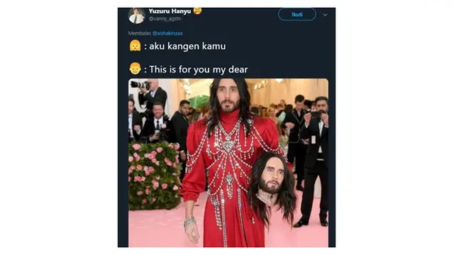 Guyonan Warganet Terkait Busana Seleb Dunia di Met Gala 2019