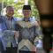 Menteri Luar Negeri Indonesia, Sugiono (kanan), saat menyambut kedatangan Menteri Luar Negeri Singapura, Vivian Balakrishnan, jelang pertemuan mereka di Gedung Kementerian Luar Negeri, Jakarta pada Selasa 12 Mei 2026. Menteri Luar Negeri (Menlu) Republik Indonesia, Sugiono, menerima kunjungan Menlu Singapura, Vivian Balakrishnan di Gedung Pancasila, Kementerian Luar Negeri, Jakarta. (BAY ISMOYO/AFP)