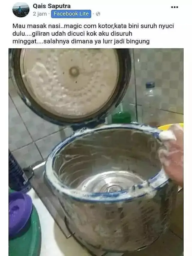 6 Potret Kelakuan Orang Mencuci Barang Elektronik Bikin Tepuk Jidat