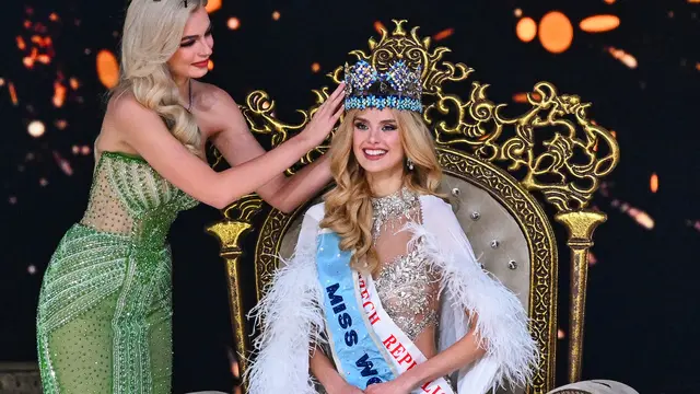 Miss World 2024 Diraih Wakil Ceko Krystyna Pyszková, Nita Ambani Istri Terkaya Orang India Dapat Penghargaan Khusus