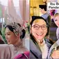 Viral momen putri sulung Bupati Pandeglang dinikahi oleh YouTuber Korea Selatan. (Sumber: TikTok/yusransyah85)