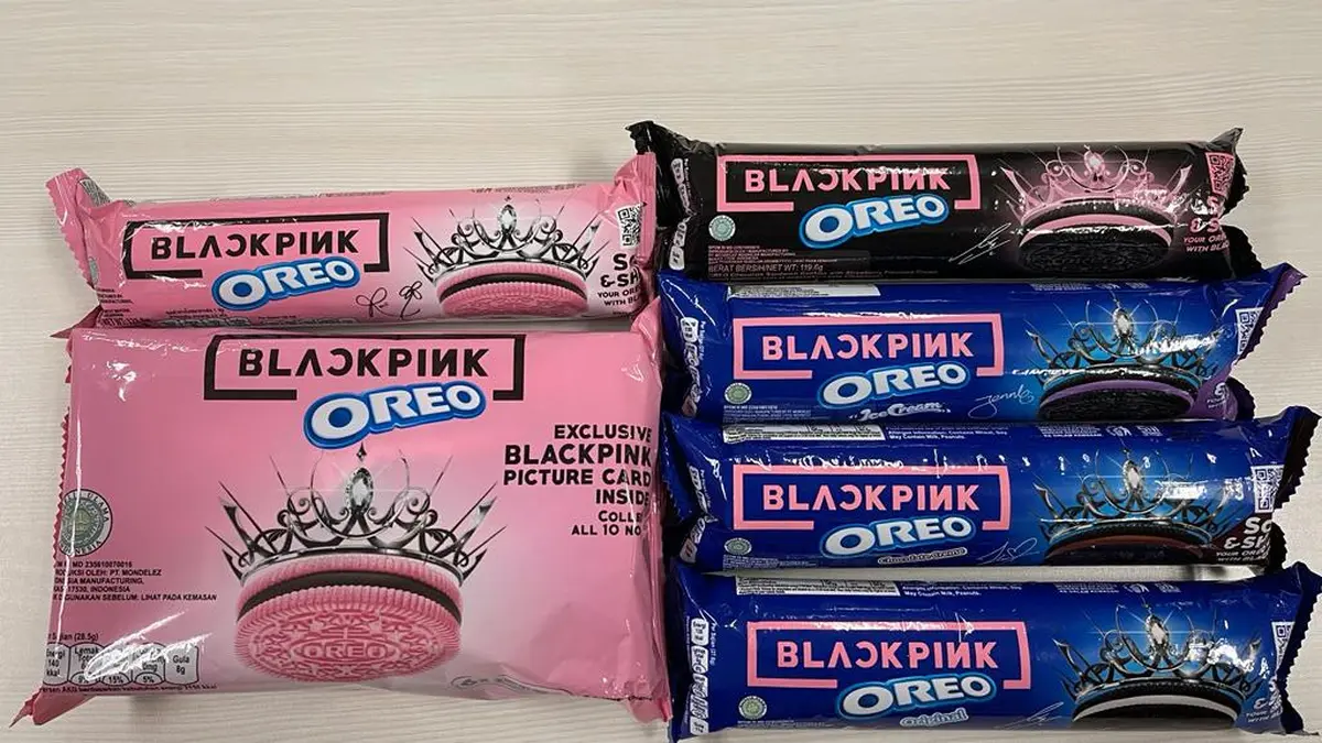 レア！韓国 オレオ OREO ブラックピンク BLACKPINK コラボ セット