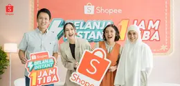 Cara Sivia, Ify, dan Pricill menjalani gaya hidup sat-set berkat layanan belanja instan yang semakin praktis. [Dok/Shopee Indonesia].