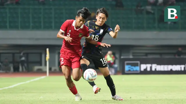 Timnas Indonesia U-17 vs Timnas Korea Selatan U-17
