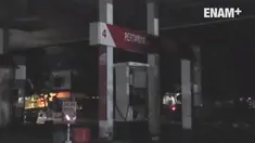 Stasiun pengisian bahan bakar di Maros Sulawesi Selatan meledak, 4 orang pegawai SPBU mengalami luka bakar 7/2/2017