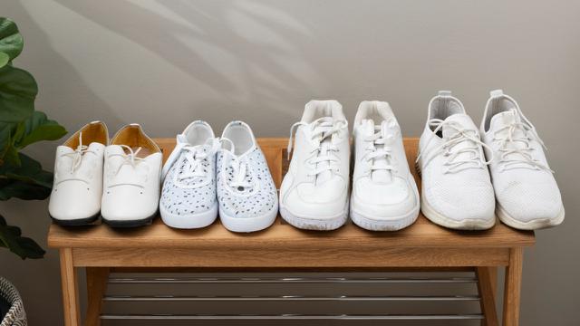 Ilustrasi model, bahan sepatu