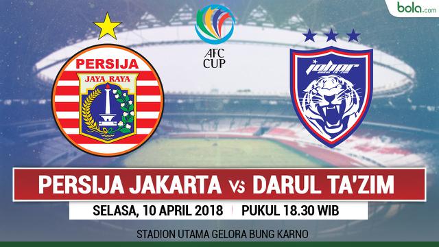 Persija Jakarta Vs Darul Ta'zim