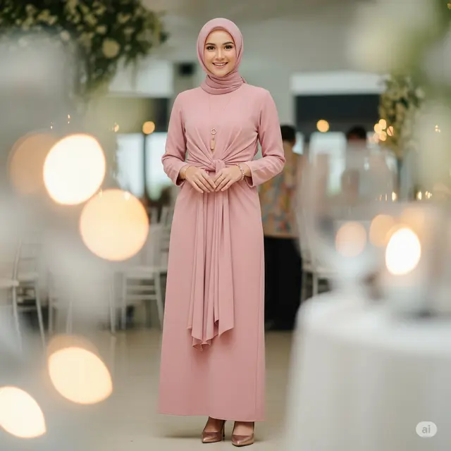 Gamis Maxmara Tali Pinggang