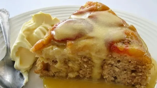 [Bintang] Puding pisang saus karamel
