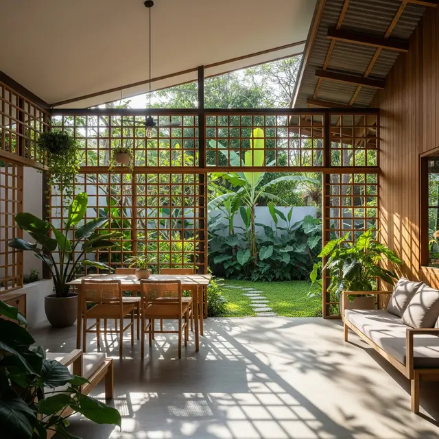 Desain Rumah Tropis Sederhana tapi Berkelas