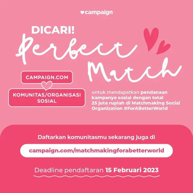 Matchmaking Social Organization 2023 #ForABetterWorld