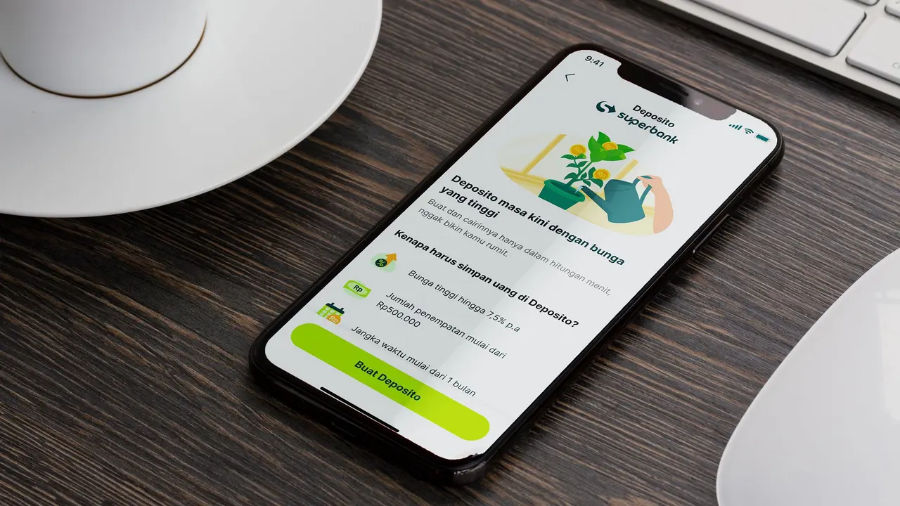 Superbank resmi meluncurkan deposito yang fleksibel. (Foto: Superbank)