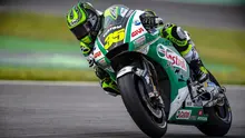 Aksi pembalap LCR Honda, Cal Crutchlow pada kualifikasi MotoGP Catalunya 2018 di Circuit de Barcelona-Catalunya. (Twitter/LCR Honda)