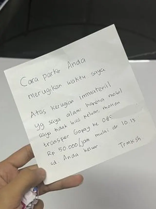 Parkir Paralel Rem Tangan