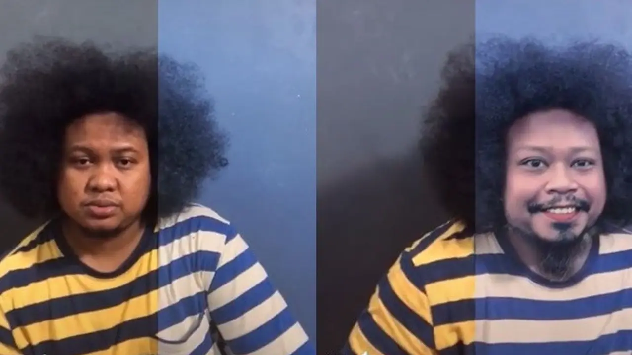 6 Potret Viral Seleb Pakai Half Filter, Kaesang Pangarep Bak Bule