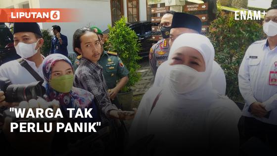 VIDEO: Gubernur Jatim Khofifah Pastikan Stok Pertalite dan Solar Aman