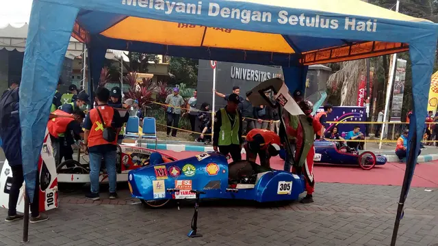 Mobil Hemat Energi Melaju Nyaris Tanpa Deru di Jalanan Kota Malang