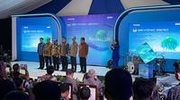 Opening ceremony pameran Solusi Mobilitas Hijau bertajuk ‘Beyond Zero: Mobilitas untuk Netralitas Karbon’ pada 12-15 Februari 2025 di JIExpo Kemayoran, Jakarta. (Liputan6.com/Septian Pamungkas)
