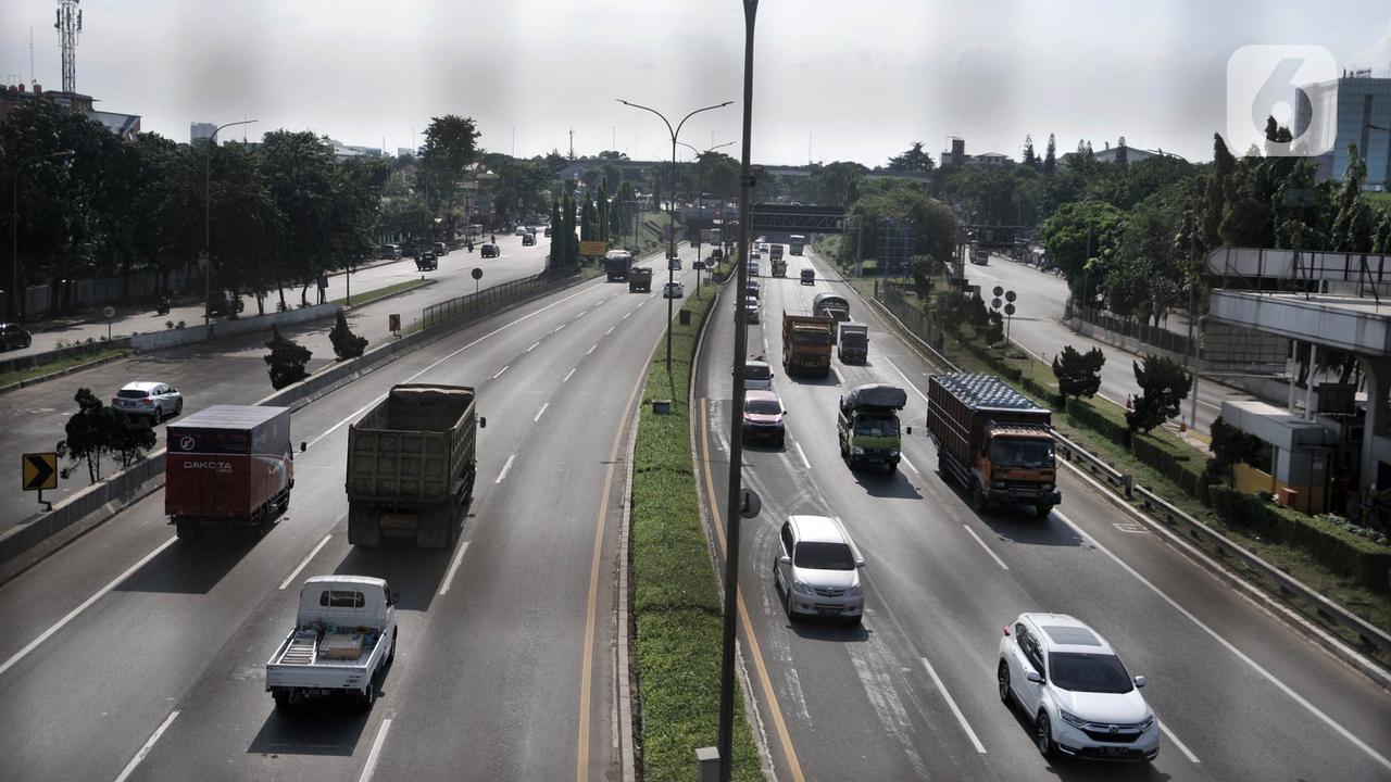 FOTO: Ada Larangan Mudik, Jalan Tol Dibatasi Mulai 24 April 2020