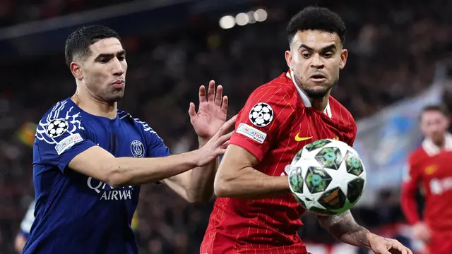 PSG Singkirkan Liverpool dari Liga Champions 2024/2025
