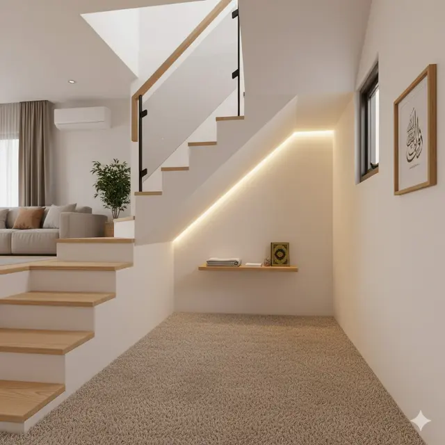 7 Model Mushola Rumah Kecil Tapi Tenang, Tempat Ibadah Nyaman meski Lahan Terbatas