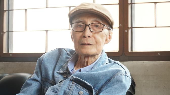 Penyari Sapardi Djoko Damono. (Liputan6.com/Huyogo Simbolon)